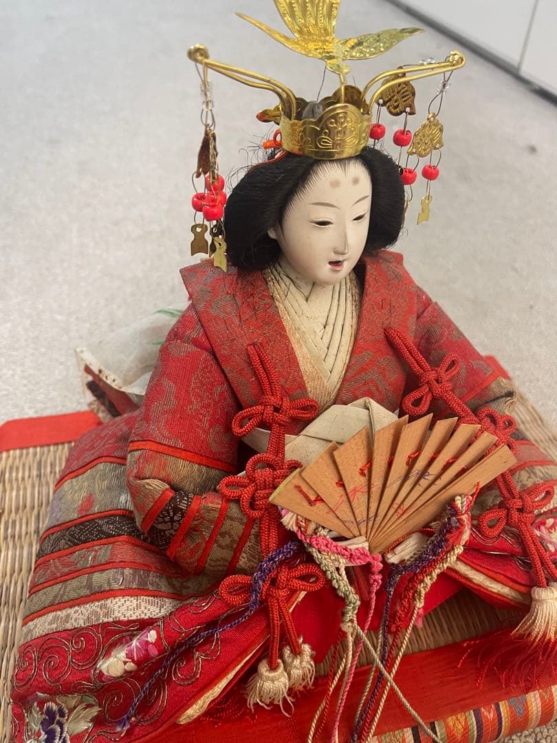 京都丸平大木平蔵の優美な雛人形明治時代