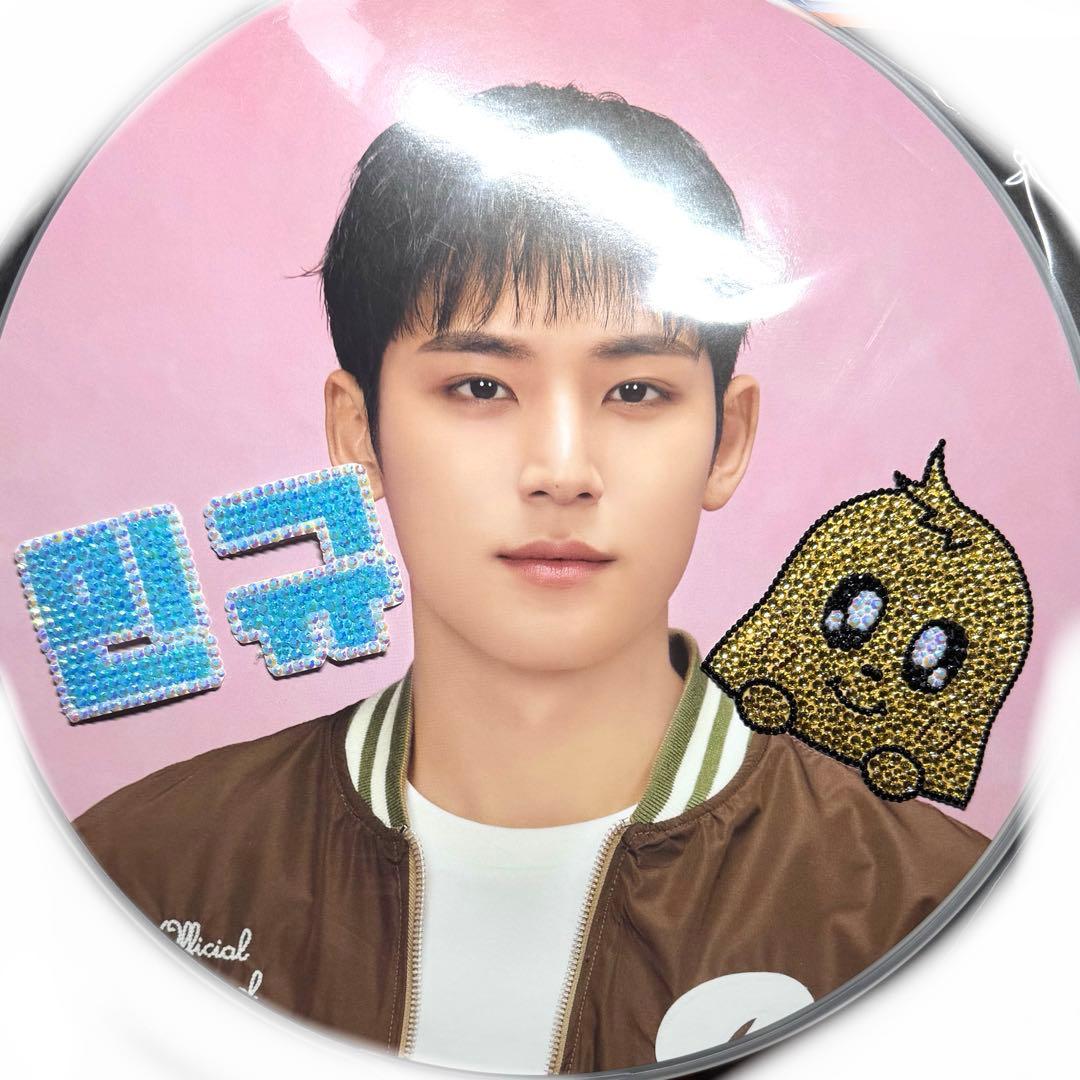 キムジャ ミンギュ うちわデコパーツ MINITEEN - メルカリ