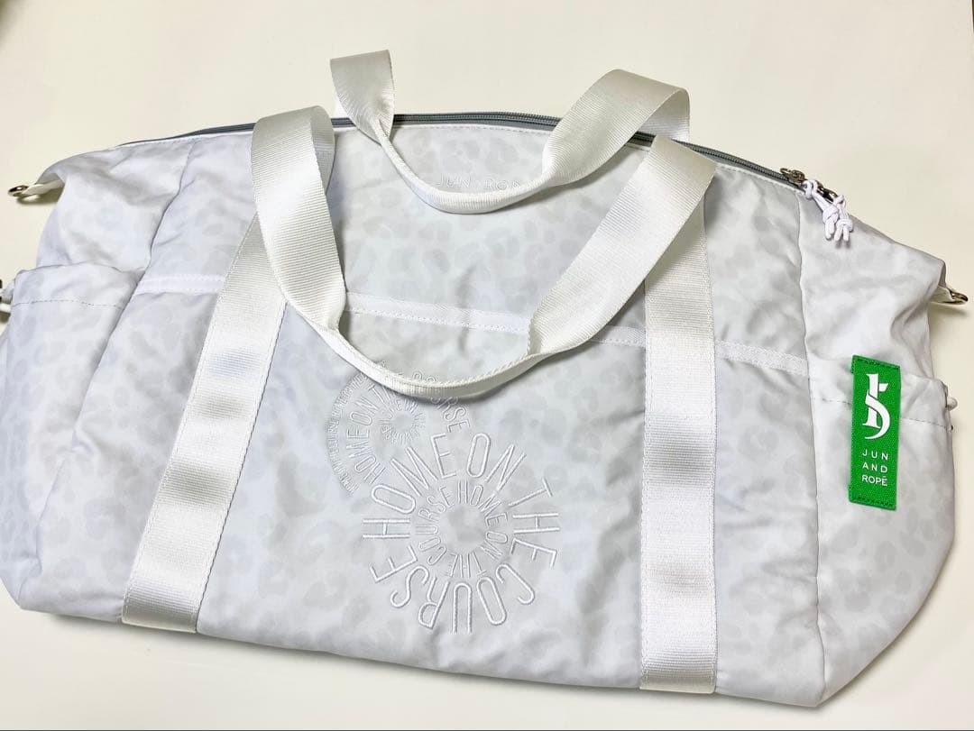 JUN&ROPEジュンアンドロペ　アニマルプリント ボストンバック