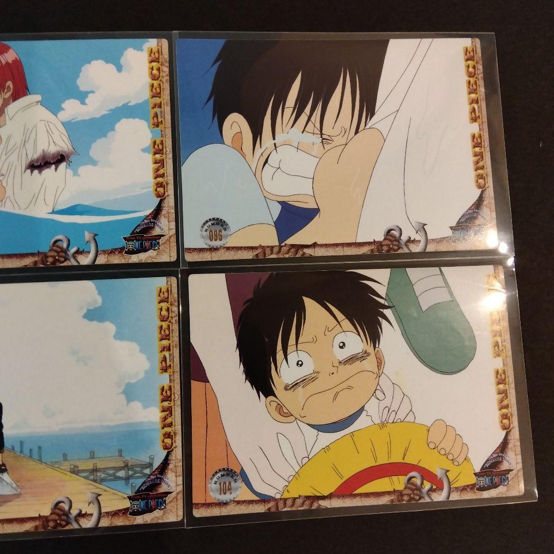 ONEPIECE アマダ ステッカーコレクション ルフィ 幼少 シャンクス 希少