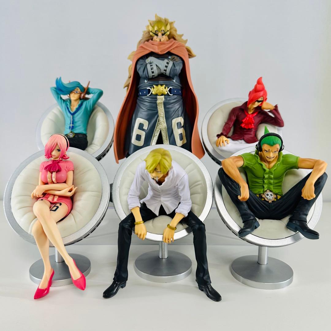 ワールドコレクタブルフィギュア ヴィンスモークファミリー：全6種