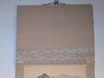 真作】掛軸 渓流釣人図 静寂な山野のひととき 静謐な自然美 T29 - メルカリ