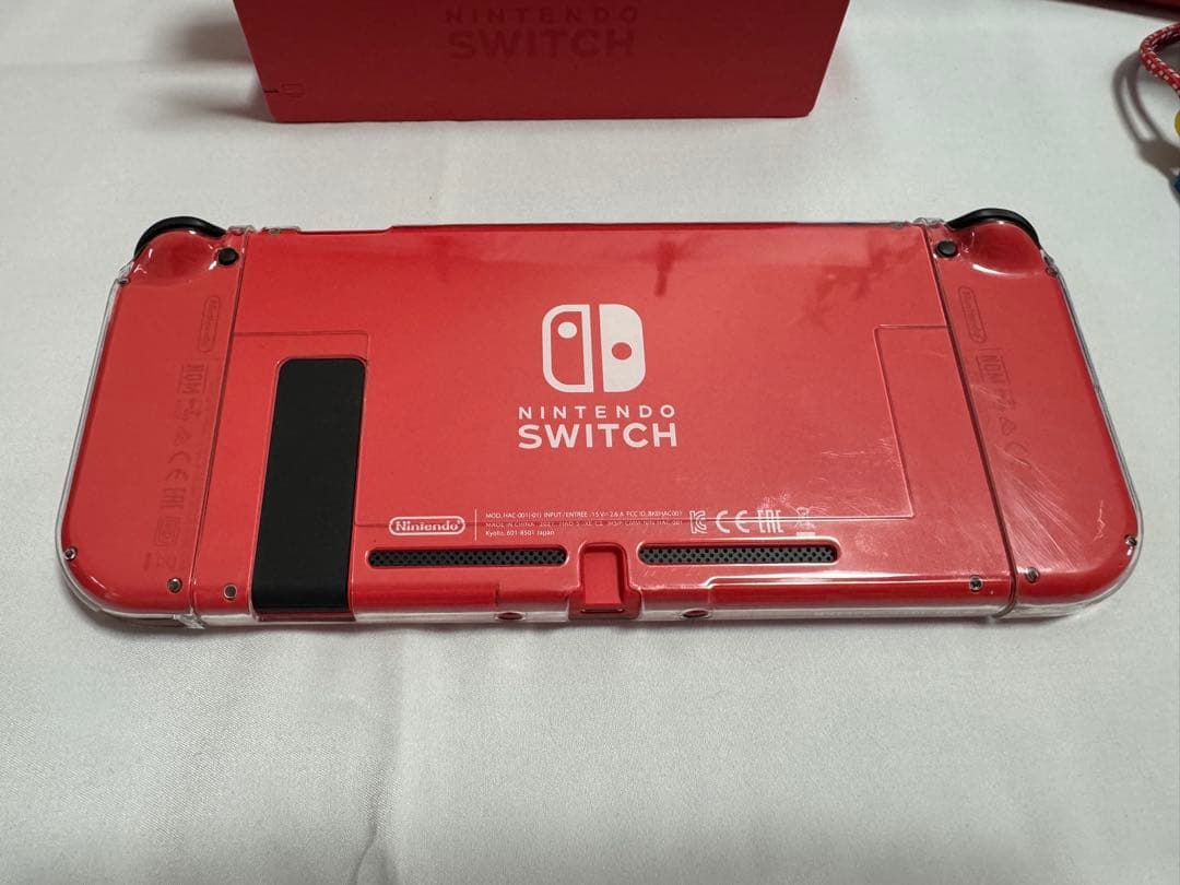 ☆美品☆Nintendo Switch マリオレッド×ブルー本体セット他