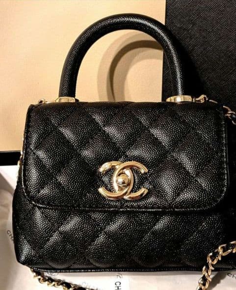 【新品】シャネル ノベルティ チェーンショルダーバッグ トップハンドル