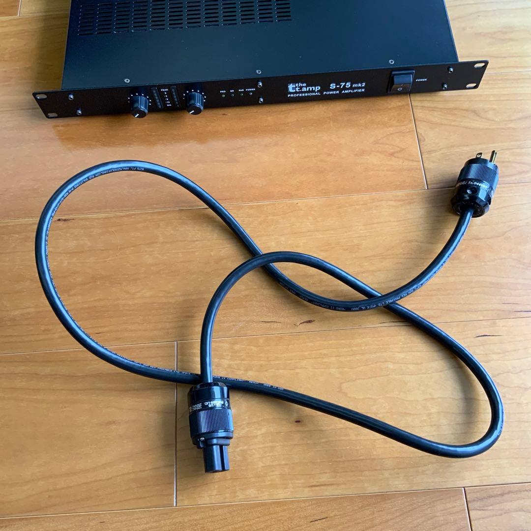 プロケーブル thomann S-75mk2パワーアンプ と入力・出力ケーブル