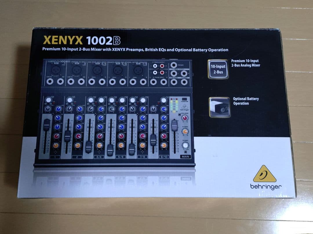 BEHRINGER　ミキサー　1002B XENYX