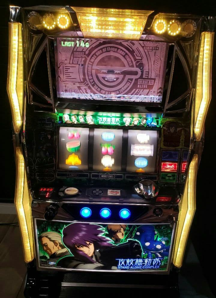 パチスロ実機 初代 攻殻機動隊 パチスロ 実機 攻殻機動隊 5号機【希少