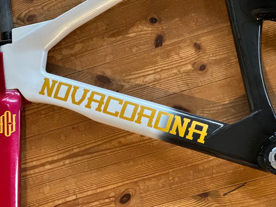 【ピストバイク】NOVACORONA カーボンフレーム size M