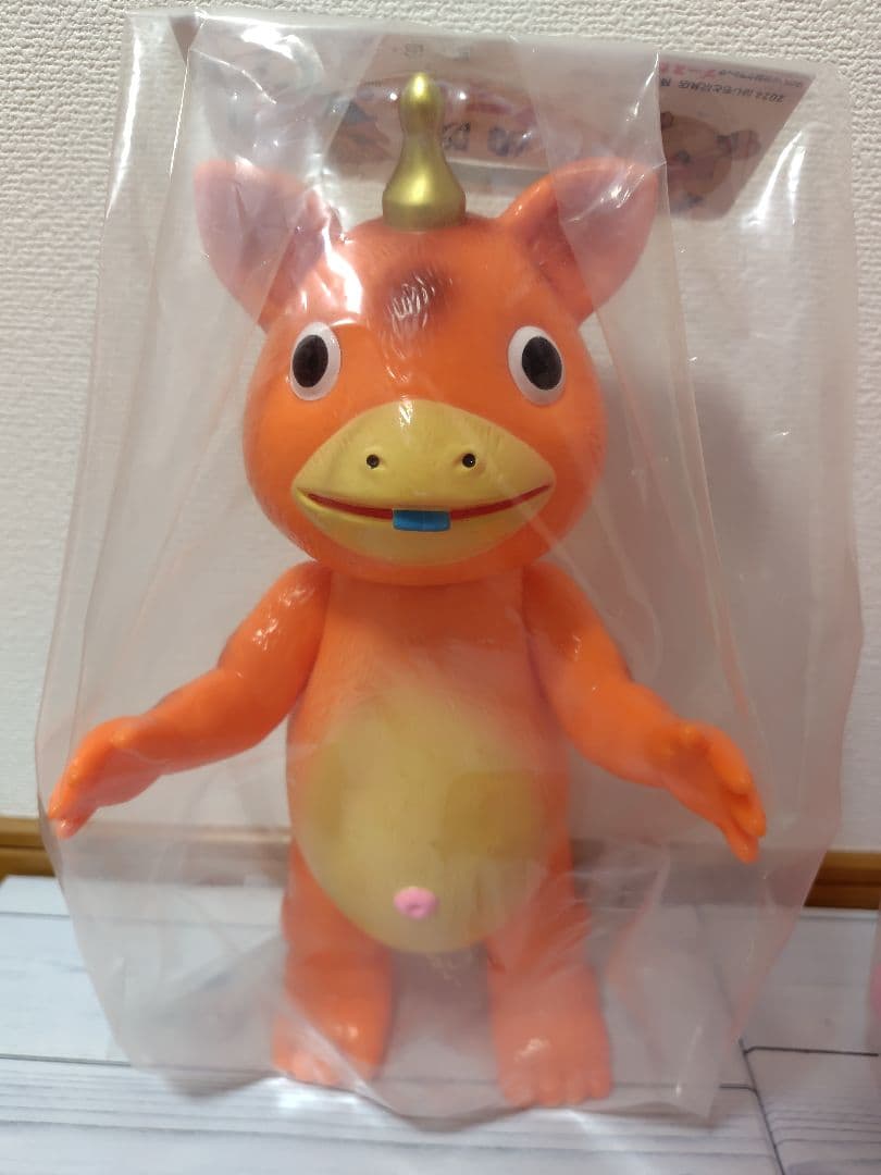 マルサン 初版 クラシックブースカ450 新オレンジver. ソフビ - メルカリ