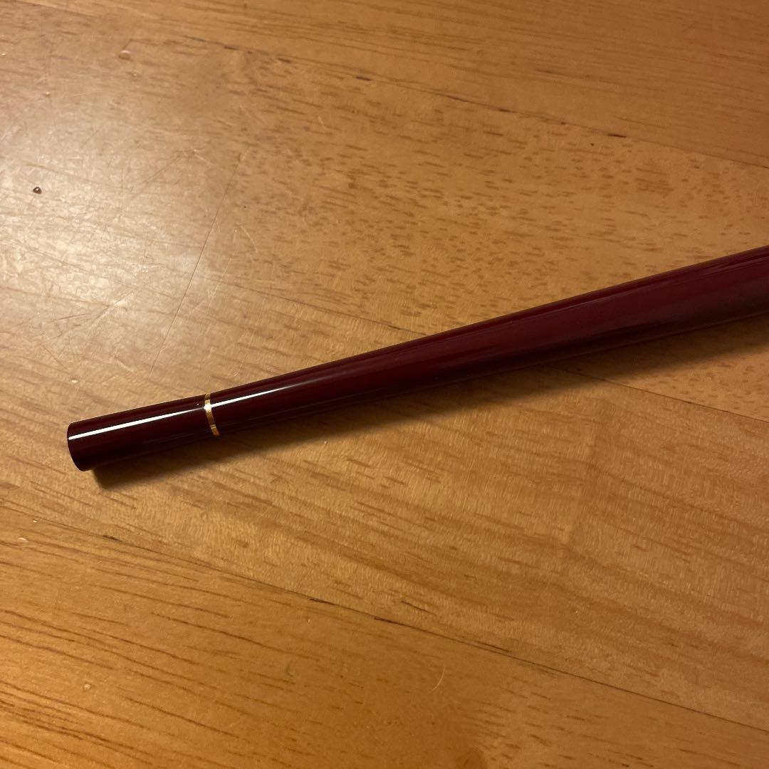 新品 廃盤 パイロット DP-500 デスクペン 万年筆 赤軸 14k F