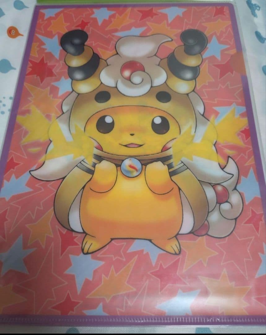 メガポンチョを着たピカチュウ vol.2 A4クリアファイルセット レックウザ