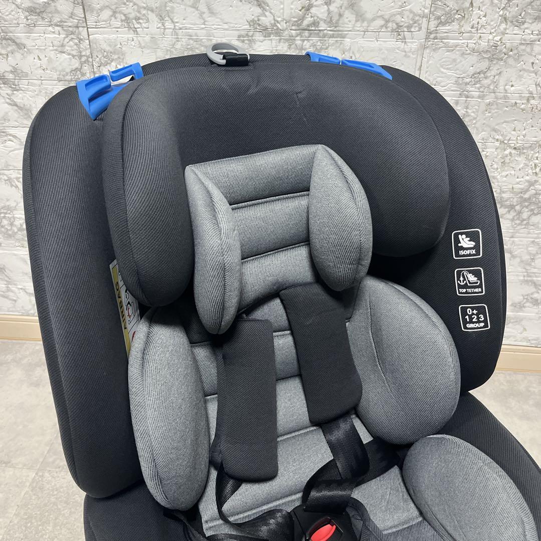 アイリスプラザ ISOFIX固定 チャイルドシート 回転式【美品】