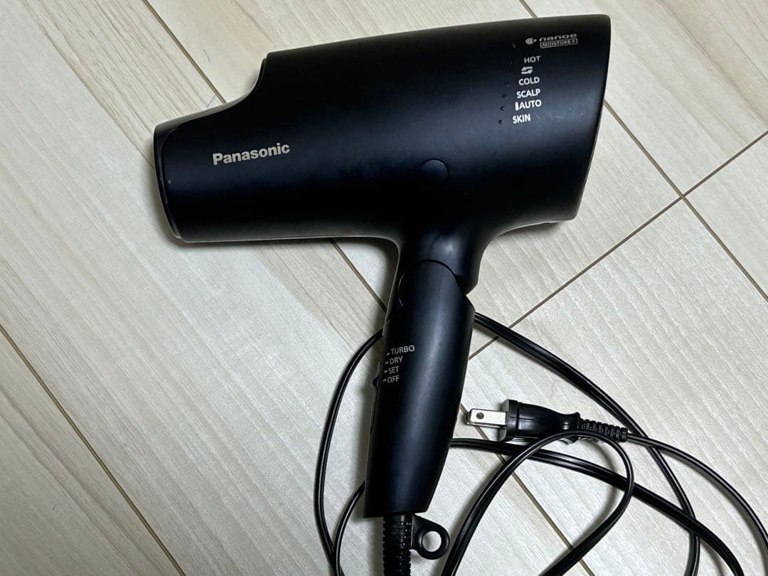 Panasonic ヘアドライヤー EH-NA0G ブラック　ナノイー　22年製