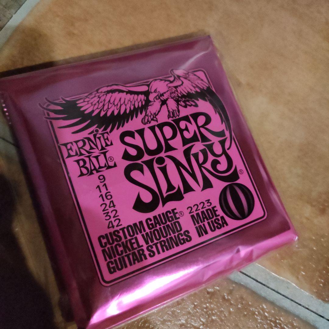 EDWARDS エドワーズ ルナシー イノランモデル　アーニーボール新品弦2つ付