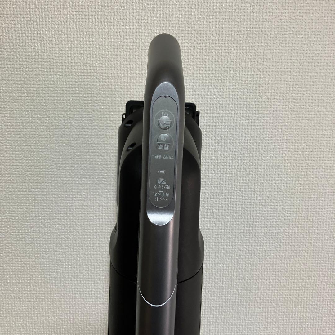 シャープ 充電式掃除機 スティッククリーナー 紙パック式 EC-Y50KR 黒