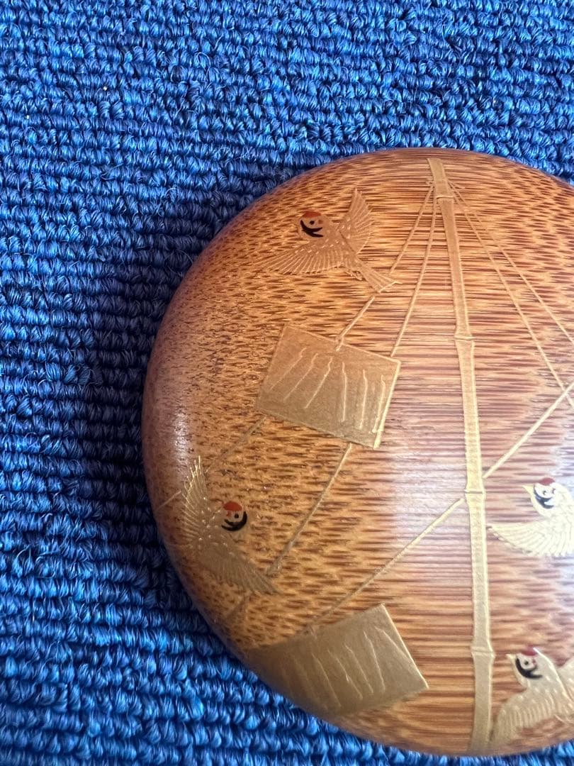 1432 鳴子蒔絵 竹 香合 工芸品 - メルカリ