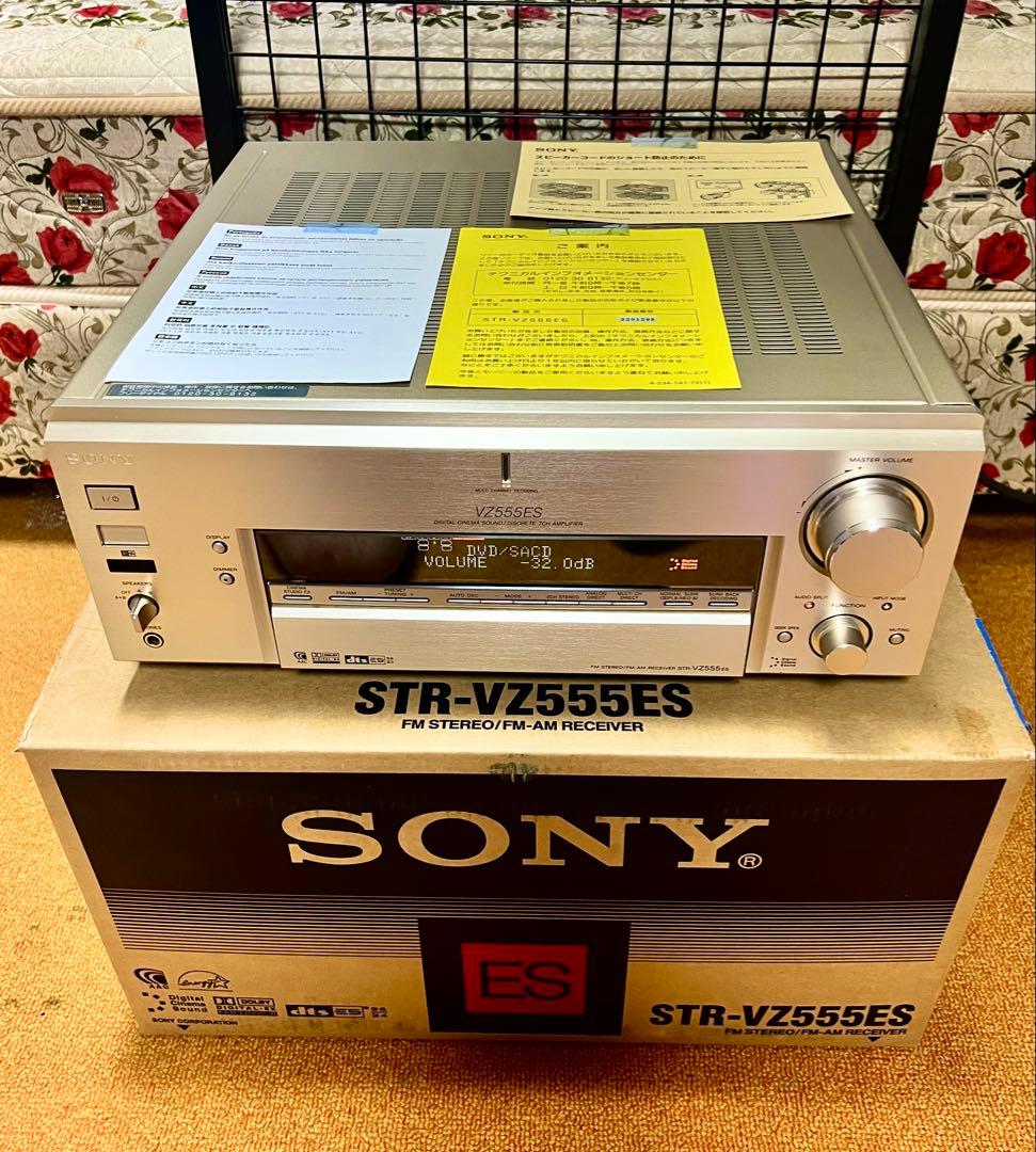 銘機SONY STR-VZ555ES AVレシーバーアンプ 7.1chフルセット