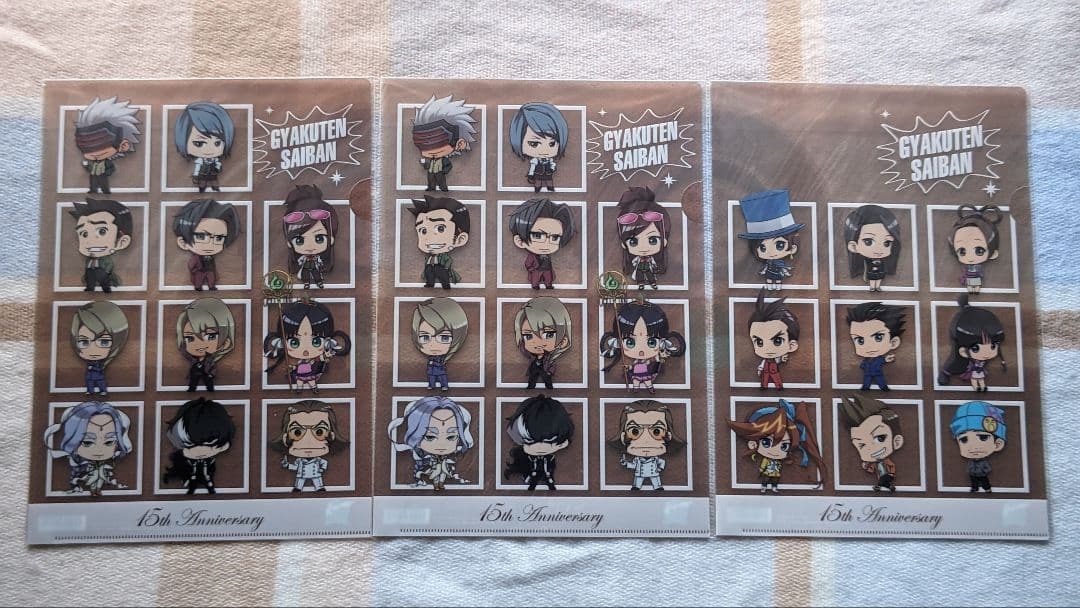 逆転裁判 クリアファイル Amazon.co.jp: 逆転裁判4 クリアファイル 15周年 1枚 王泥喜法介