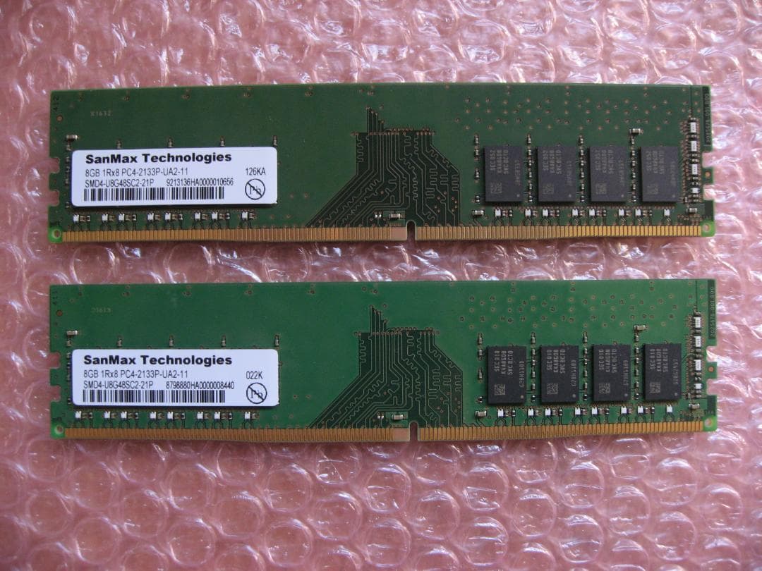 SAMSUNG 16GB PC4-2133P 4枚 合計64GB(16GB×4枚) DDR4-2133 Samsung