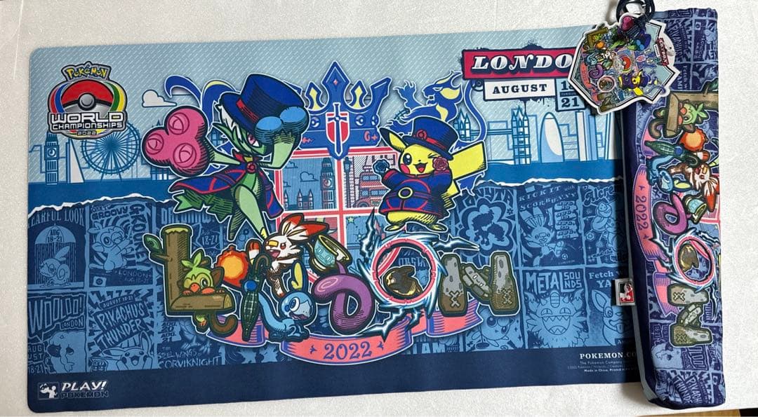 ポケモンカード プレイマット wcs2022 ロンドン