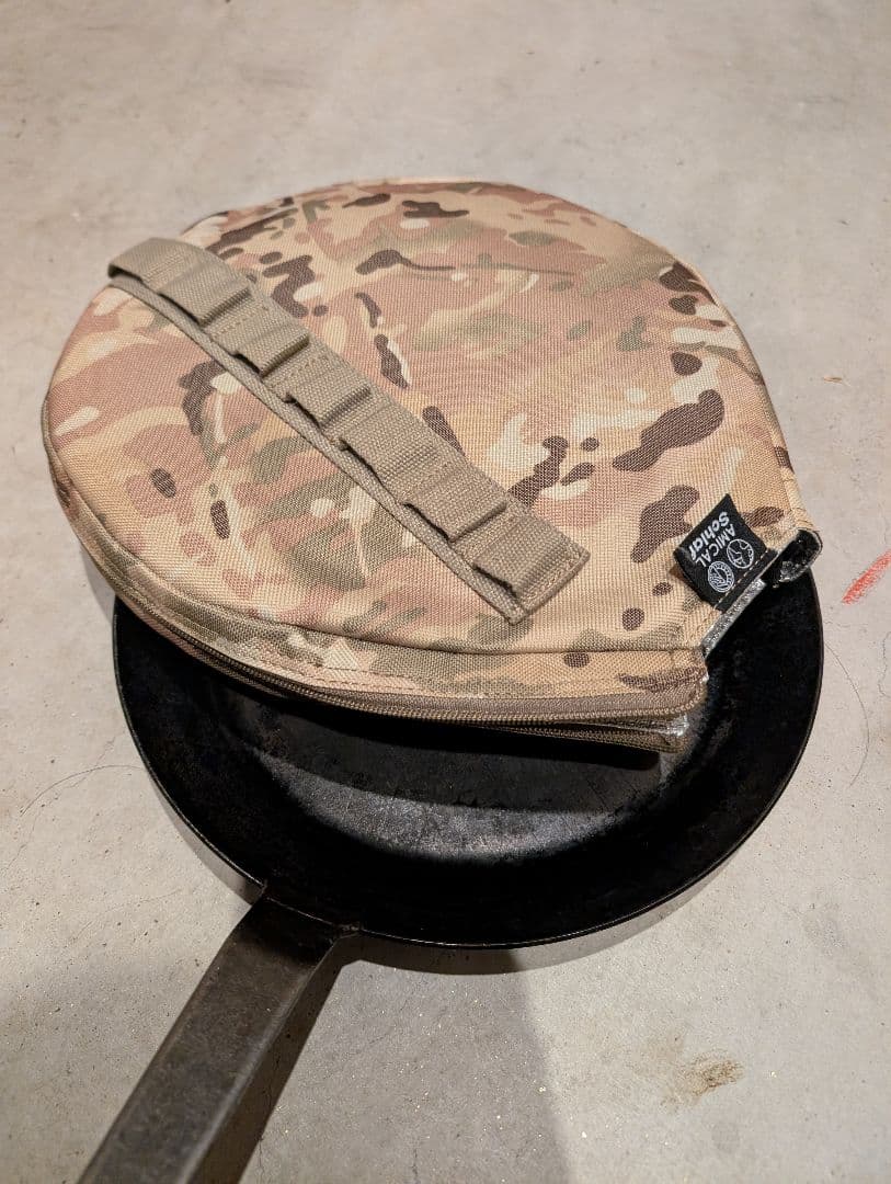 鉄製フライパンタークアシモグリップバリスティック3点セットキャンプアウトドア