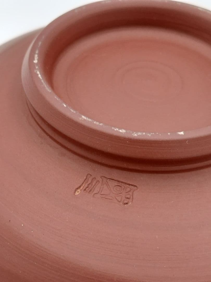 c249 朱泥茶碗 玉翠軒 国三窯 渡辺国三 木箱 茶道具 古物