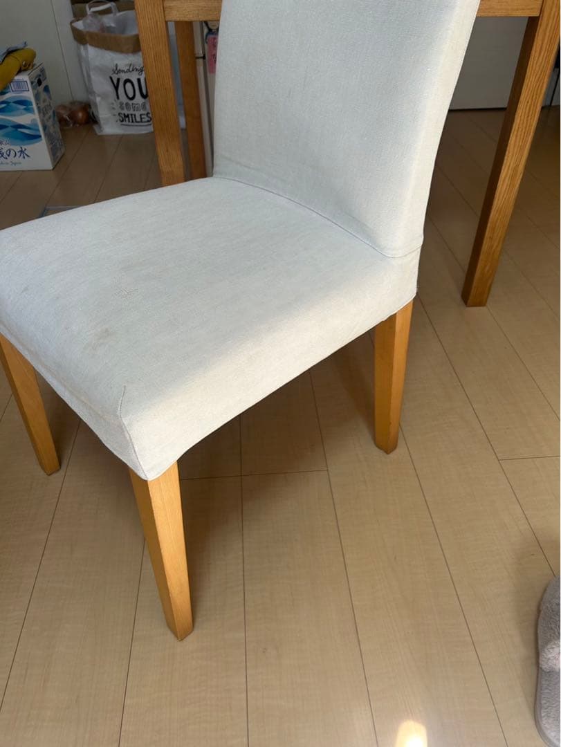 かつ様専用‼︎】無印良品 サイドテーブルとダイニングテーブルと椅子2