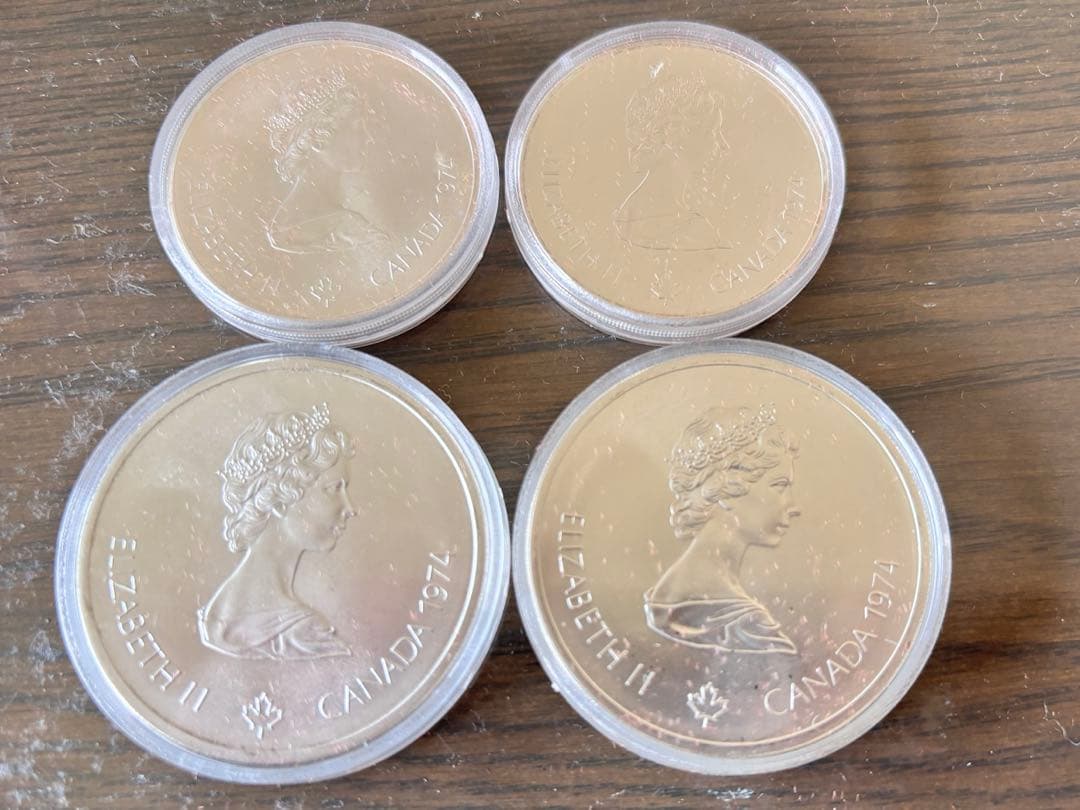 1976年モントリオールオリンピック記念硬貨セット 箱付き