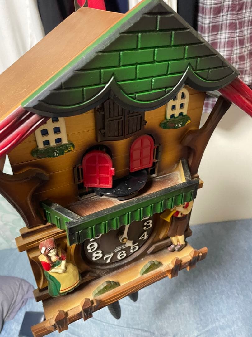 超貴重アンティーク鳩時計　CITIZEN製クォーツカッコーキャサリナ4MJ734