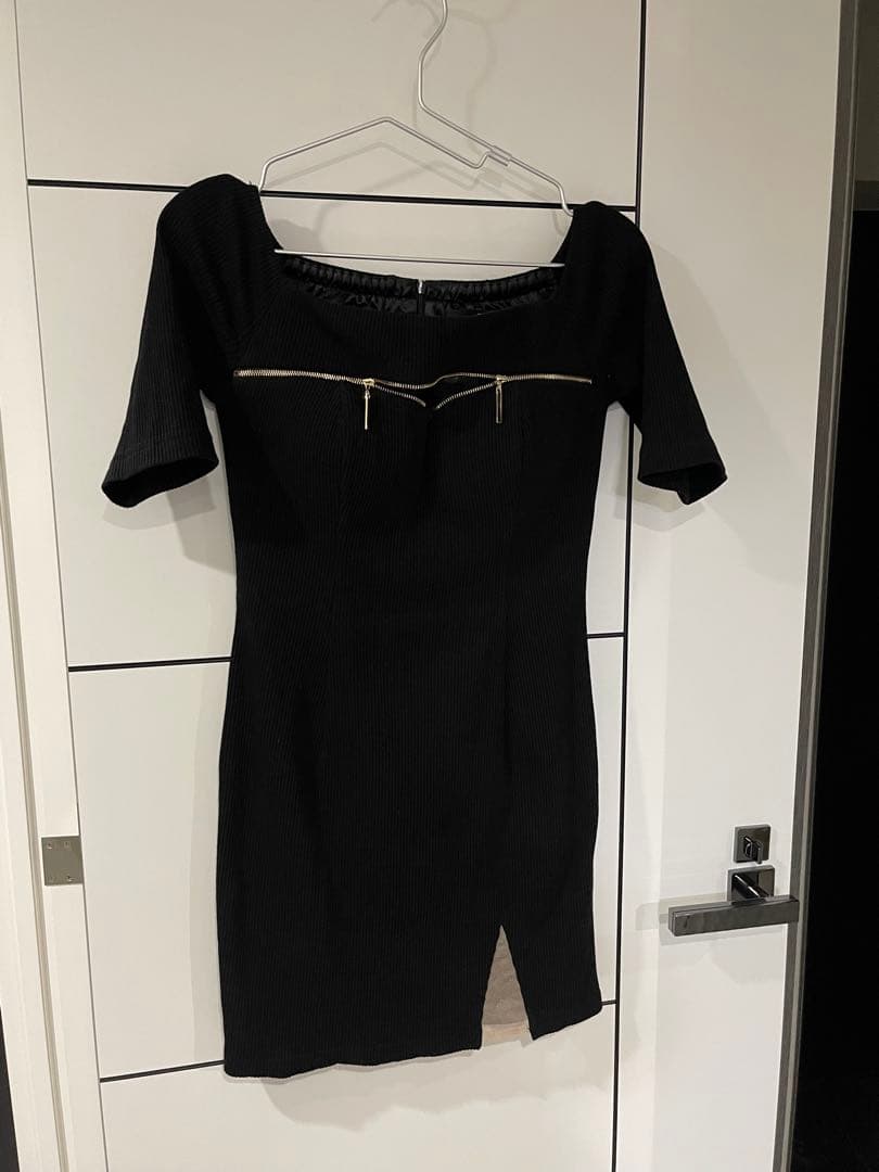 ROBE de FLEURS Glossy キャバドレス GL2870 黒 L