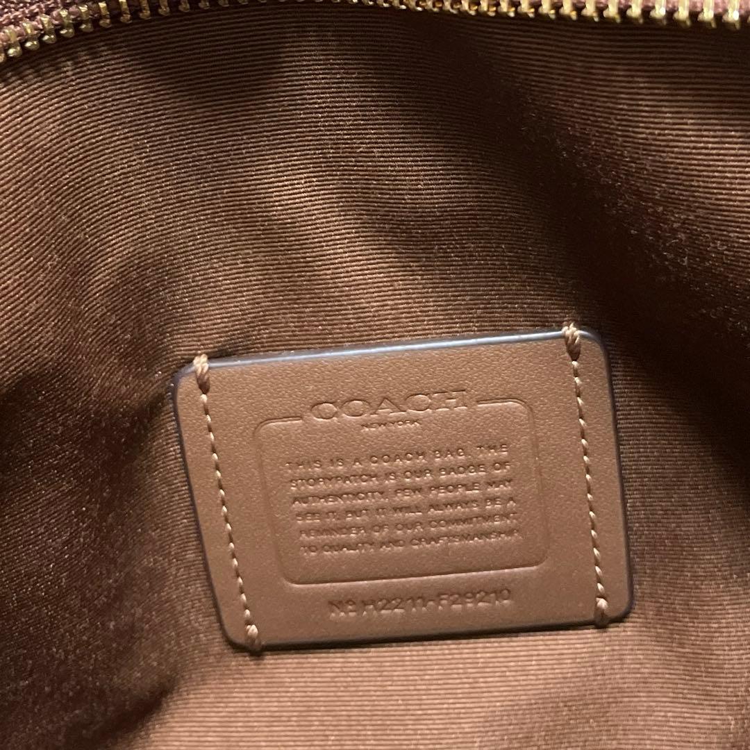 COACH ブラウン ショルダーバッグ未使用品