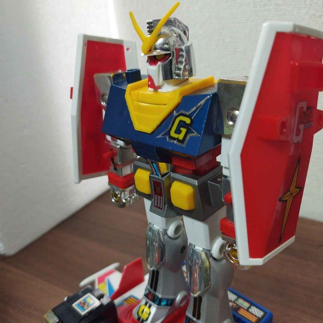 当時物 クローバー ガンダム 超合金 Gアーマー ジャンク