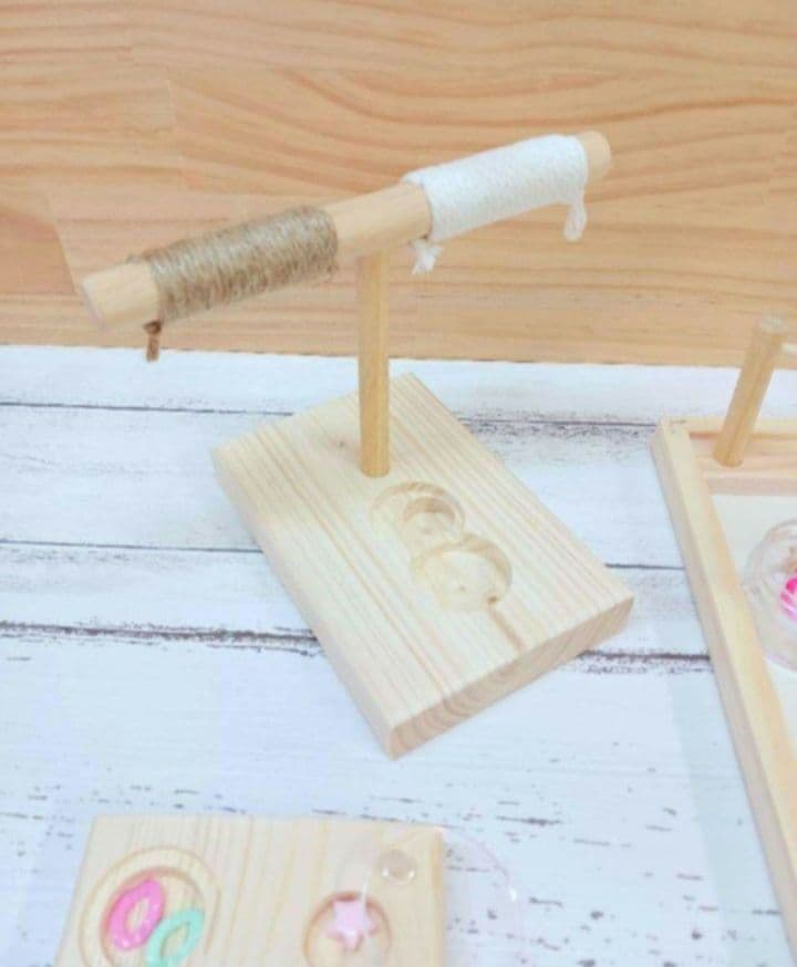 g157 止まり木 Tパーチ スタンド バードトイ フォージングトイ色々セット