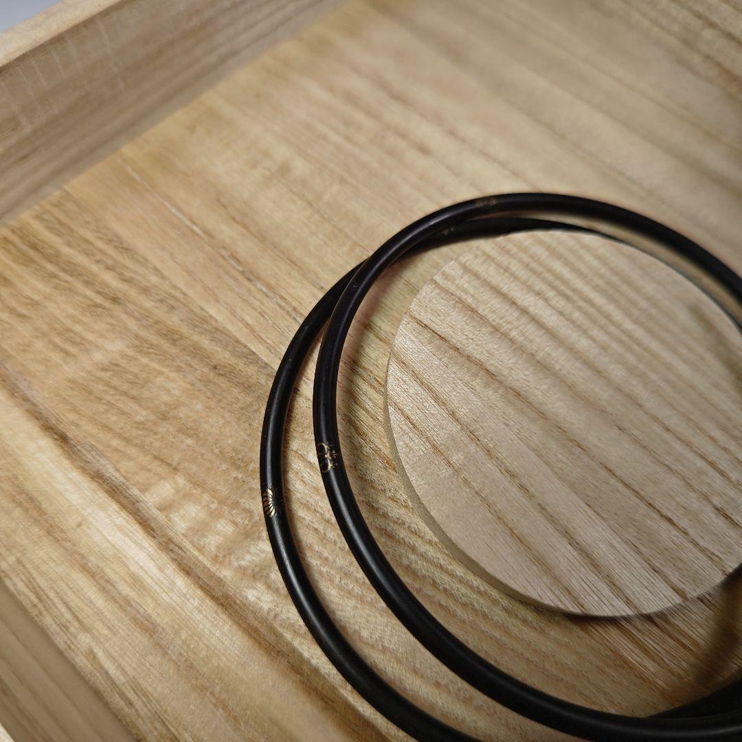 イ579 鐶鎖弦道具『金工師 木村清五郎』『銀象嵌入 吊釜道具一式 共箱