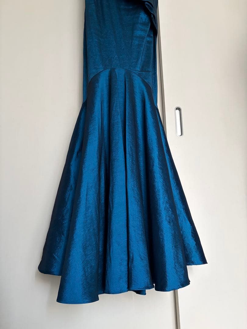UNA VALERIE マーメイドドレス　ミッドナイトブルー