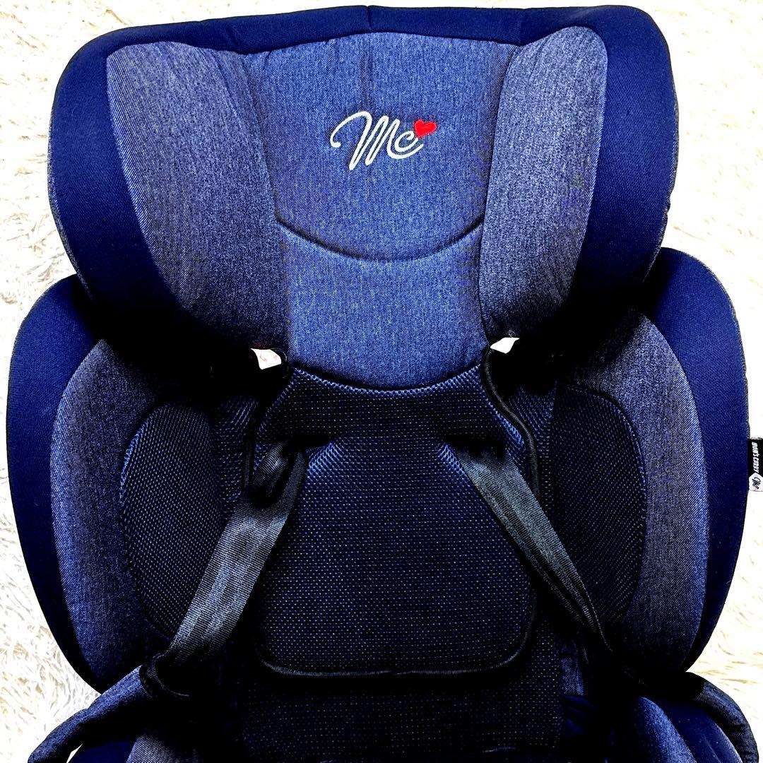 【美品】マムズキャリーMC HGデニムハーネス チャイルドシート ジュニアシート