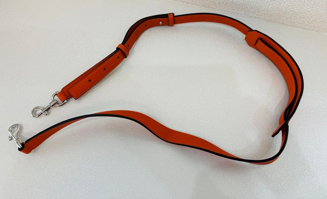 LOEWE アマソナ36 オレンジ　レザーハンドバッグ