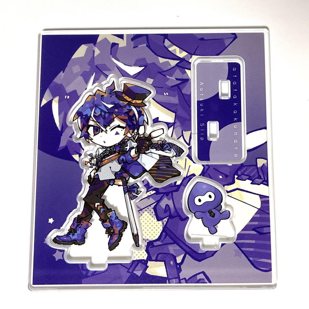 あたたかくなる 藍月すりっぷ ウェブポン アクリルジオラマ