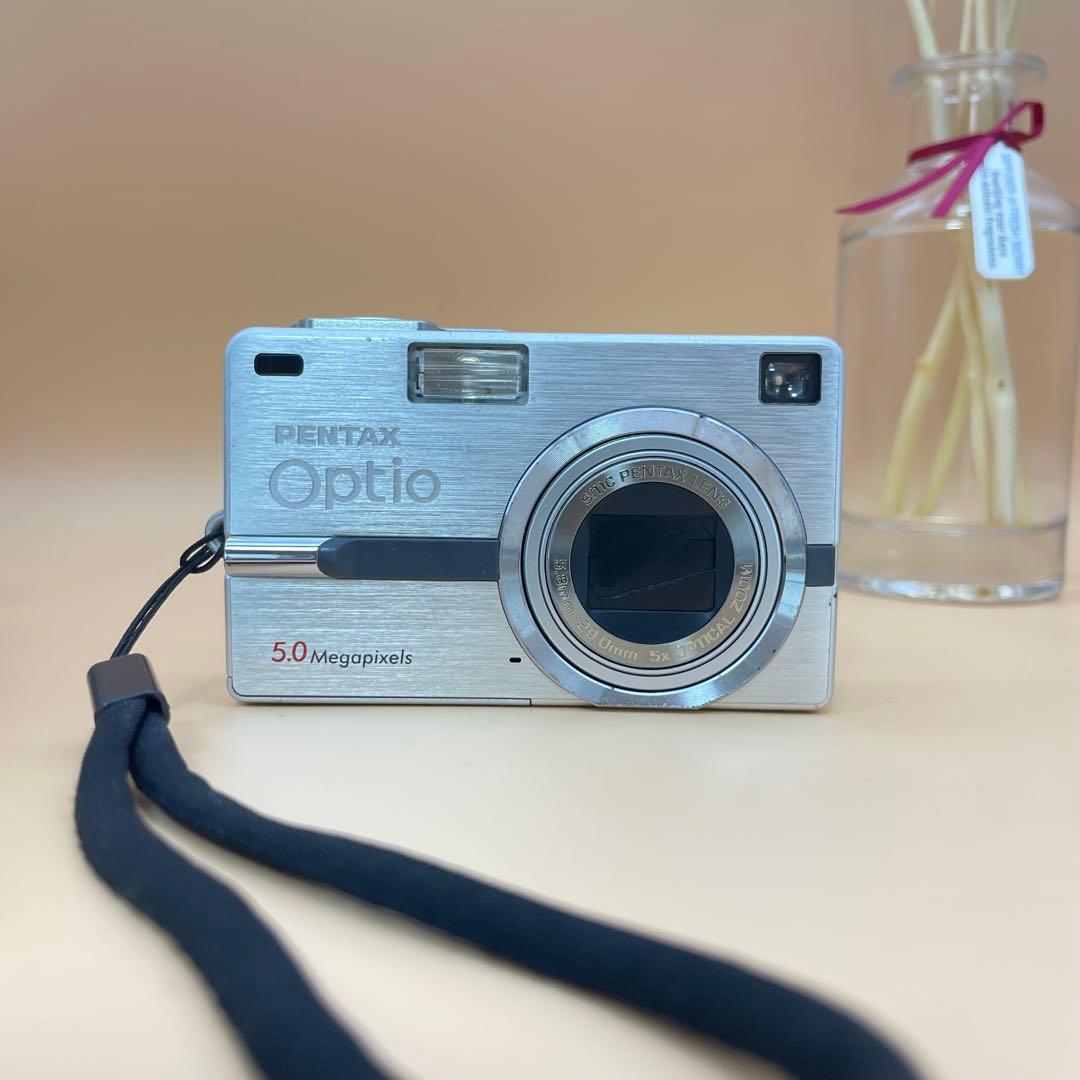 美品✨PENTAX Optio s5i✨動作確認済 スマホ転送OK 可愛すぎる