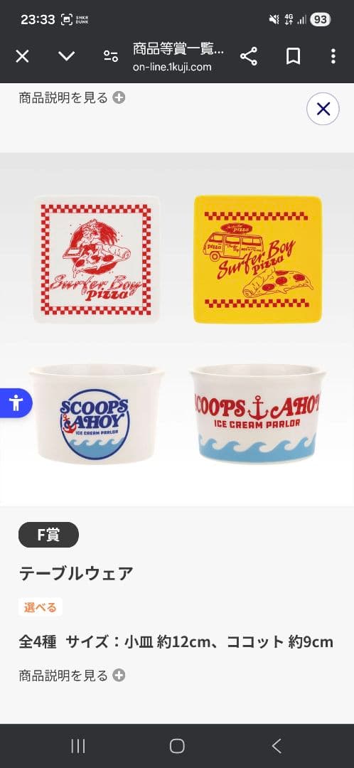 ストレンジャーシングス　一番くじ　A賞+F賞コンプ