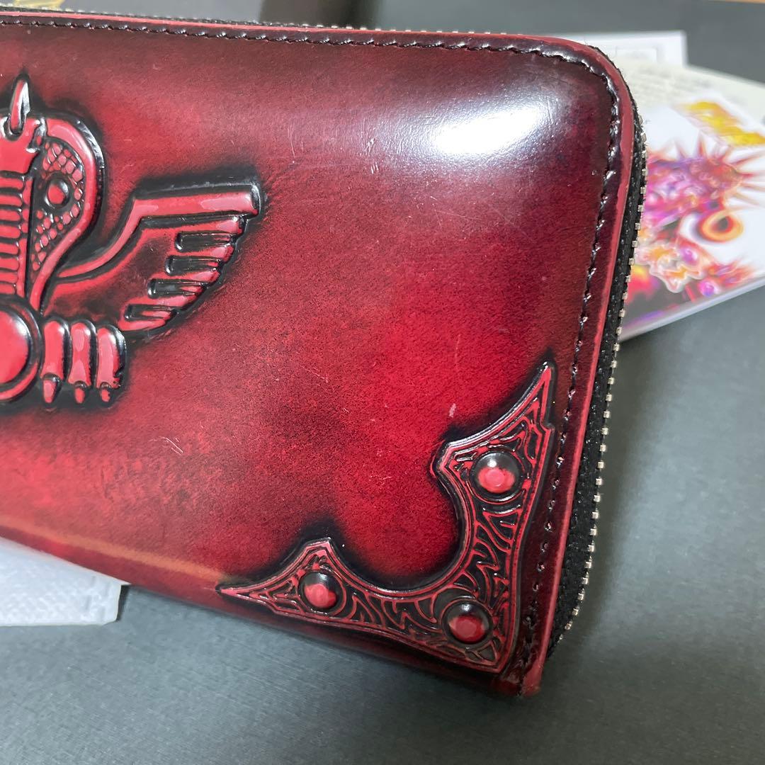 裕*様 【レア物】プレミコ 北斗の拳 世紀末覇者拳王　レザーウォレット：長財布