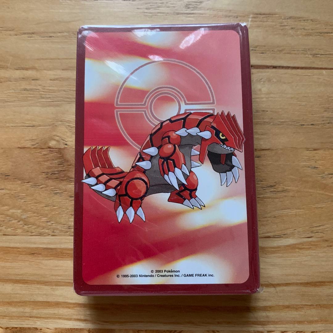 ポケットモンスター　ルビー　トランプ未使用