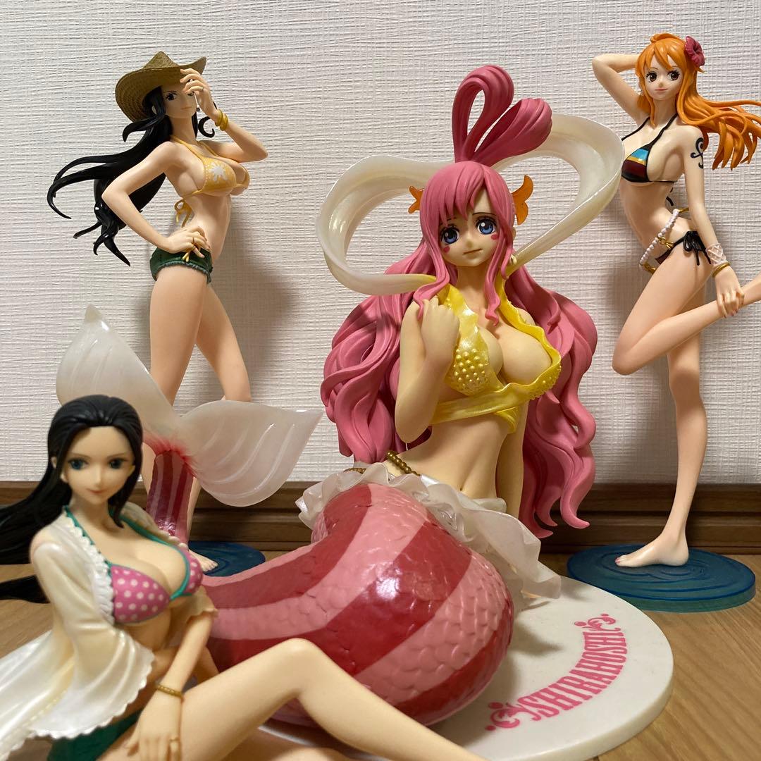 ワンピース 水着 フィギュア セット しらほし姫 ナミ ロビン - メルカリ