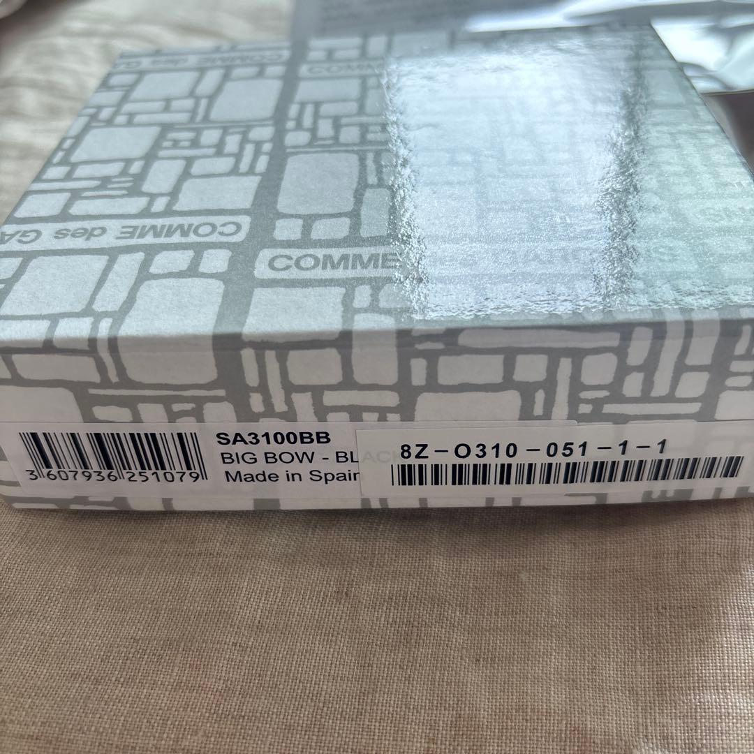 新品 wallet COMME des GARCONS big bowzip財布