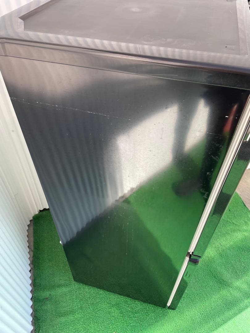 953 ユーイング おしゃれブラック2ドア冷蔵庫 右開き 一人暮らし 単身