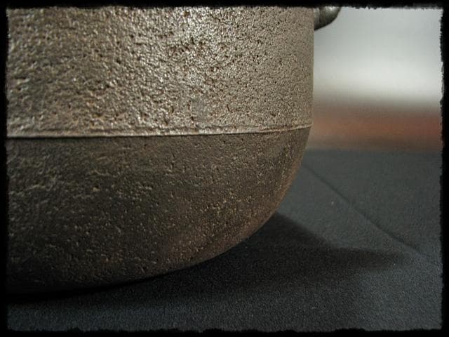 希少！本砂鉄 長谷川 雅山 阿弥陀堂釜 茶道具 e230 - メルカリ