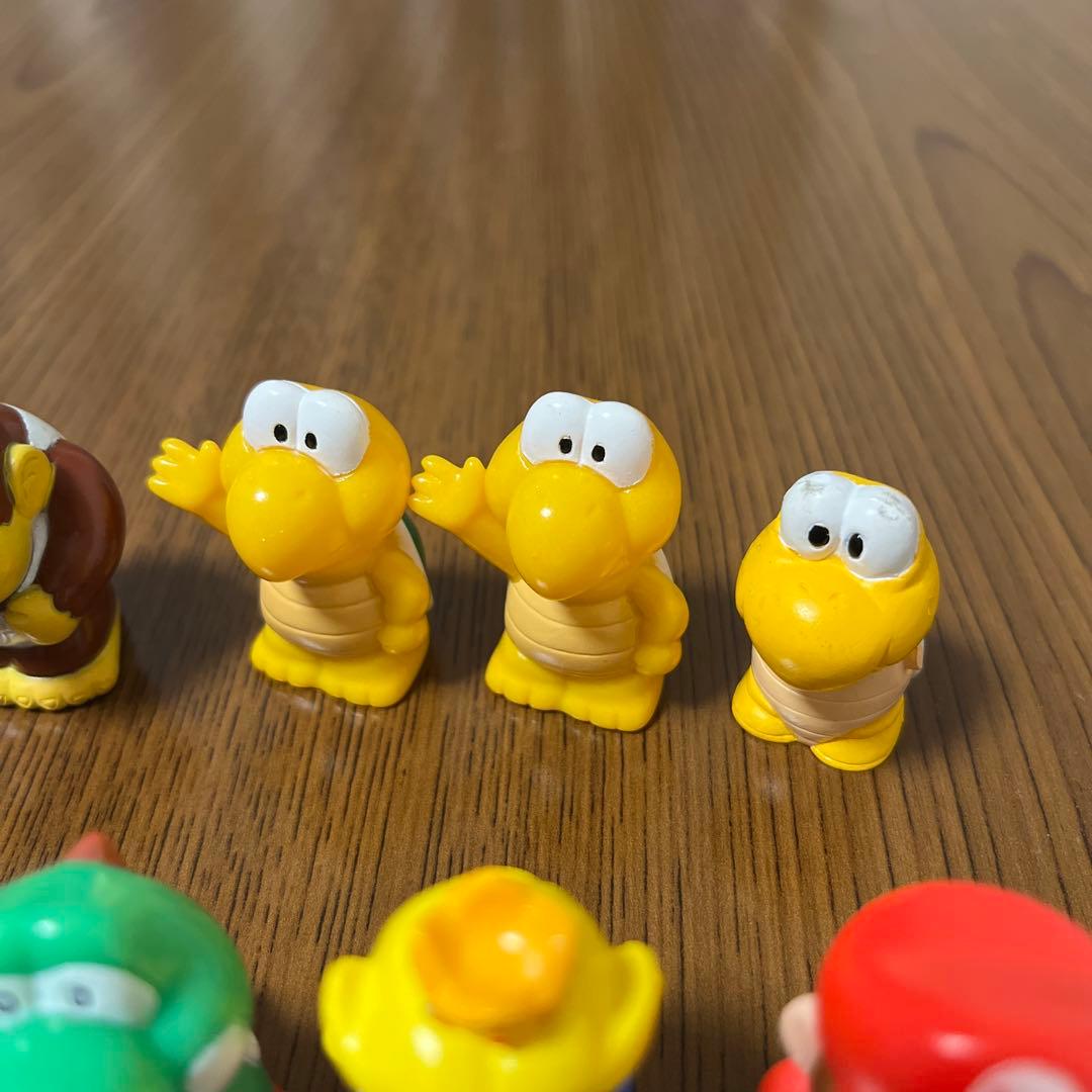 スーパーマリオ 指人形セット 90年代 レトロ - メルカリ