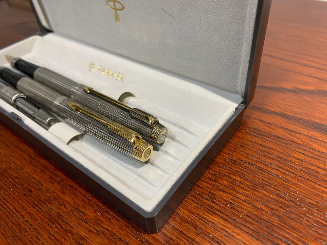 パーカー75シズレ 万年筆 スターリングシルバー純銀軸 初期・中期