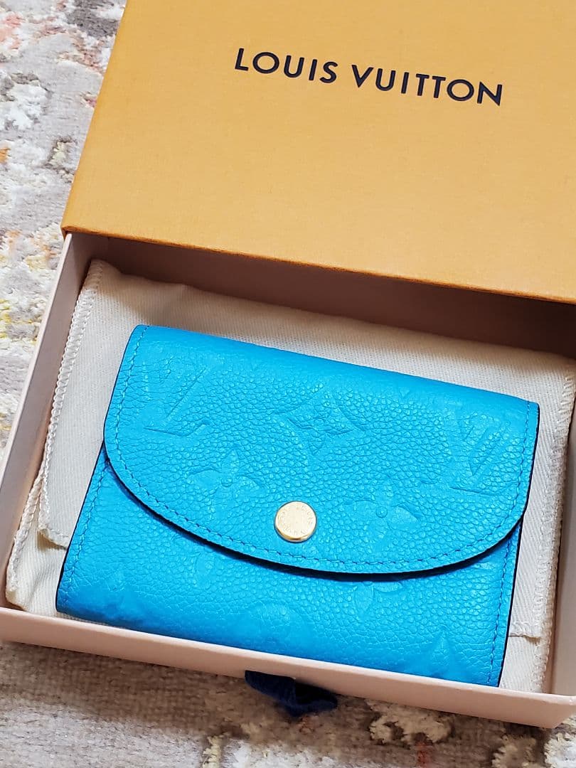 【モナモナ】ポルトモネ・ロザリ☆財布☆ターコイズブルー