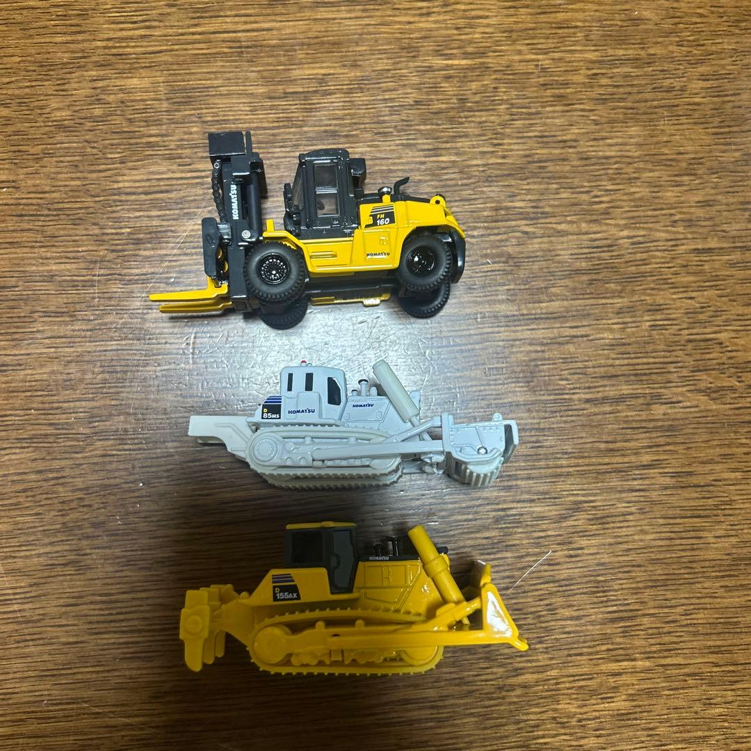 コマツ　非売品　株主限定配布品　オリジナル　ミニチュア　ミニカー　働く車　美品